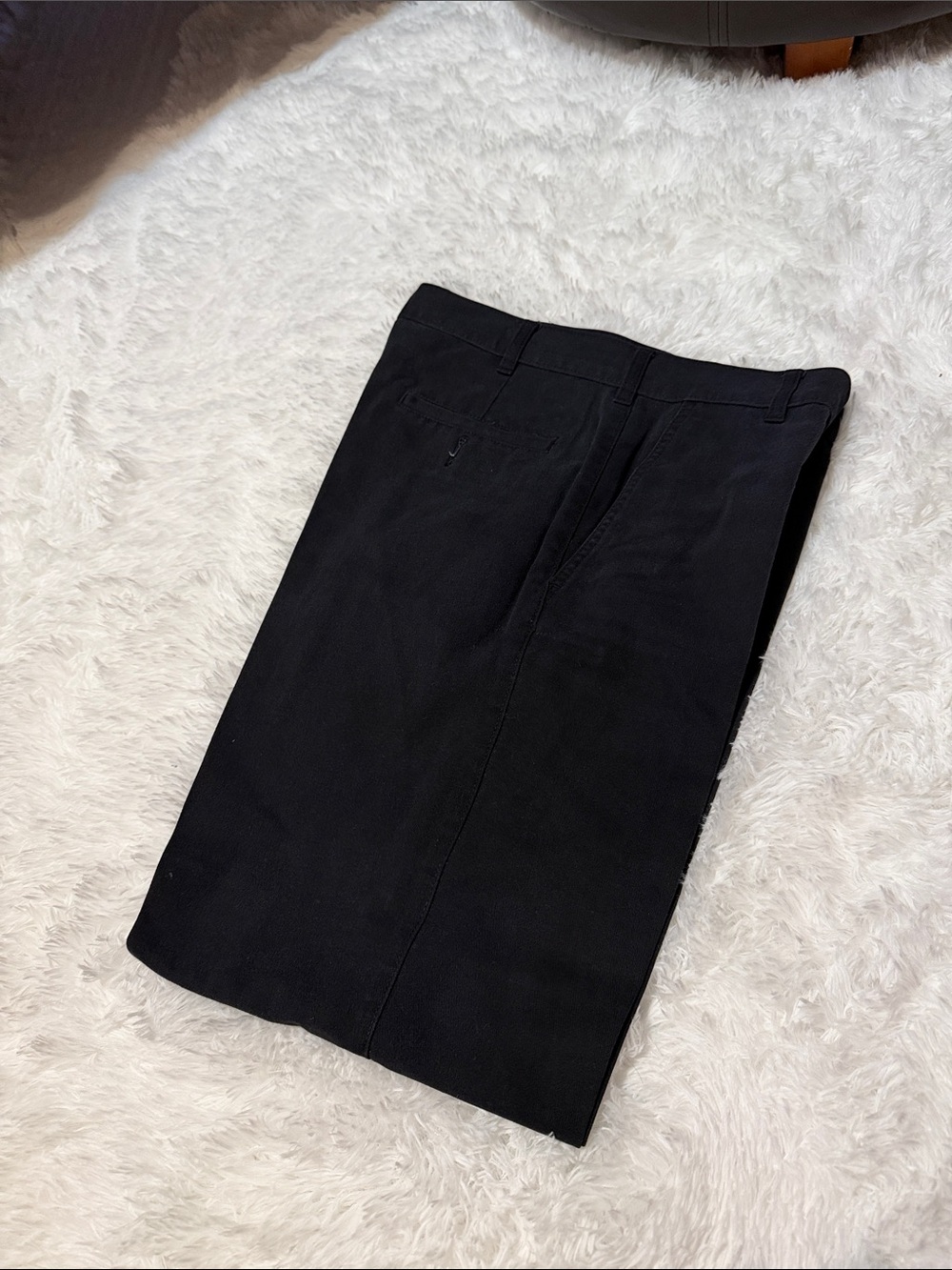 Men's Black Classic Chino Pants